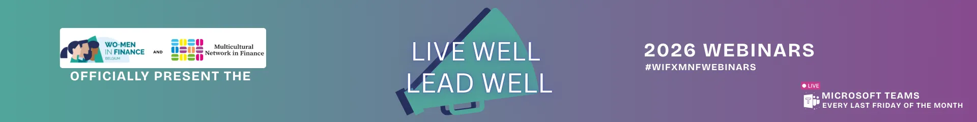 Wo•Men in Finance x Multicultural Network in Finance Webinars for 2026 cover image