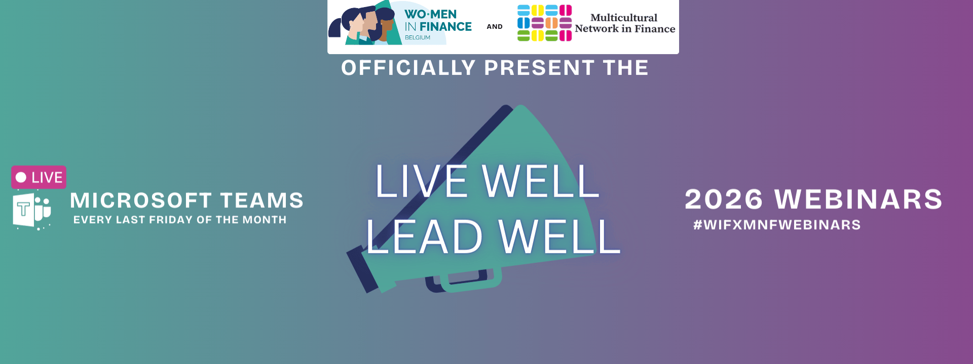 Wo•Men in Finance x Multicultural Network in Finance Webinars for 2026 cover image